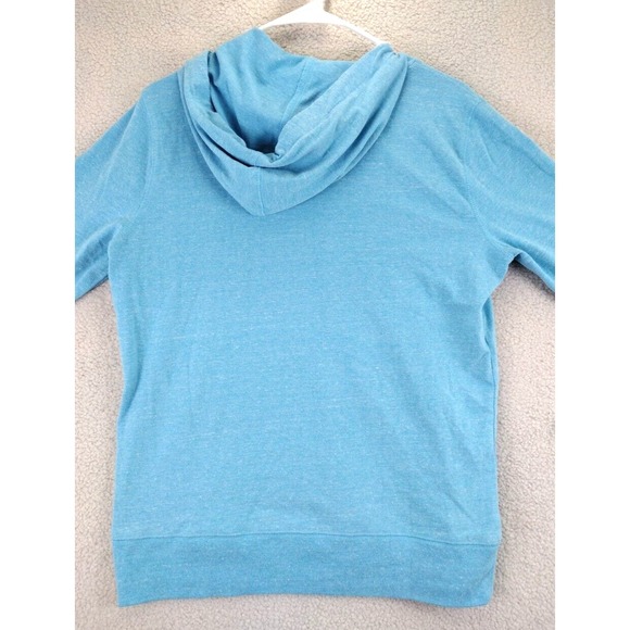 Champion Light Blue Pullover Hoodie Sweatshirt Women's Medium Athletic‎ Apparel - Picture 15 of 16